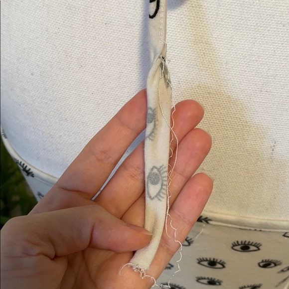 Brandy Melville Eye Cropped Halter Top - Picture 6 of 8